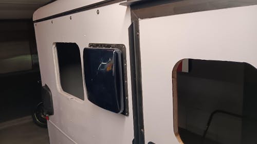 11" RV Caravan Roof Vent 3-Speed Motor RV Fan 12V Skylight With LED Light