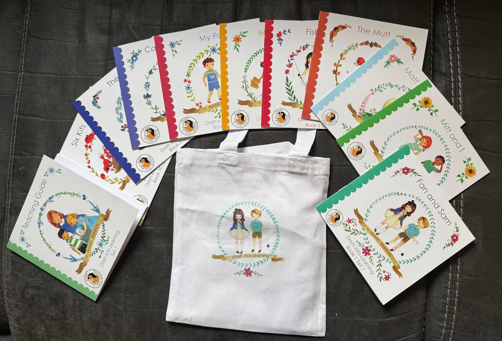 Learn to Read: Phonics Reading Program LEVEL 1 Books + PDF Activity Packs