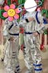Herren Cosplay Kostüm Outfits Halloween Karneval Anzug Astronaut