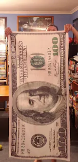 Erwachsene US-Dollar Mikrofaser Strandtuch Badetuch, Saugfähig Schnelltrocknend