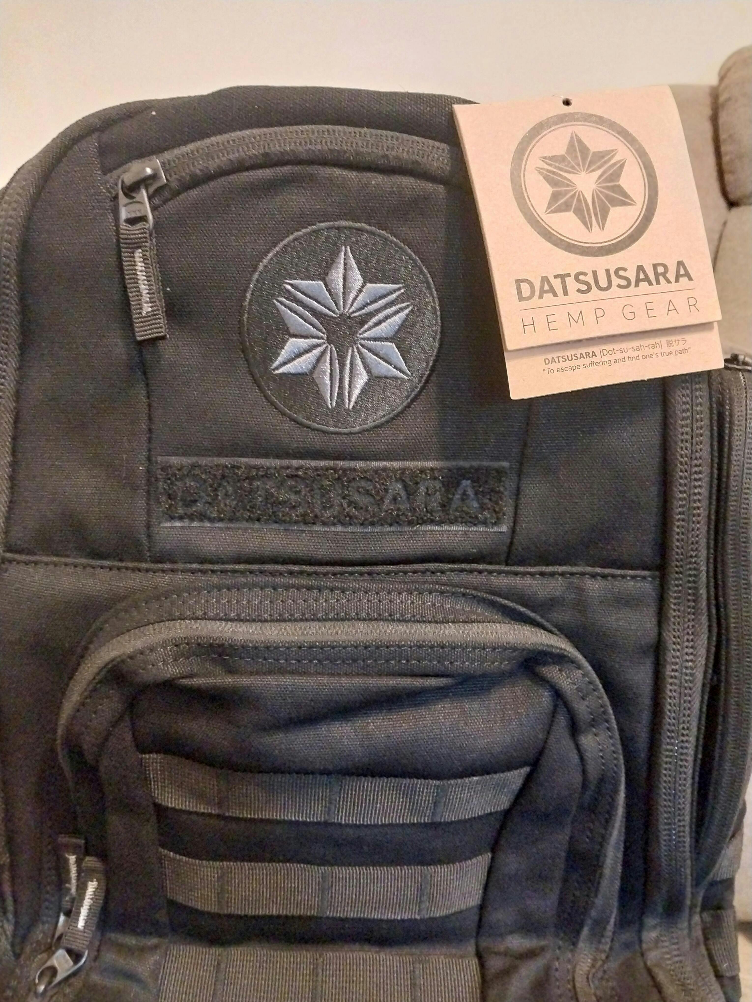 Hemp Gym Backpack | Datsusara Battlepack 28L – DATSUSARA LLC