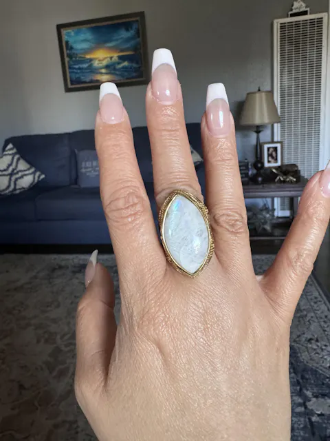 Aryia Moonstone Ring