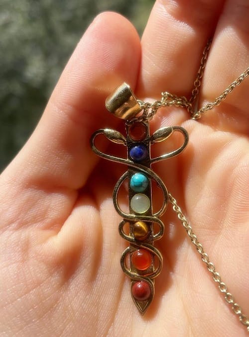 Crystal Chakra Necklace
