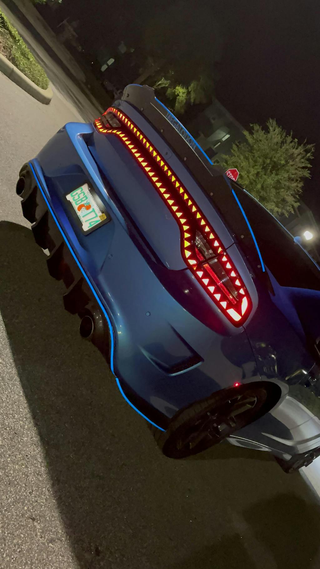 Universal Blue Reflective Strip