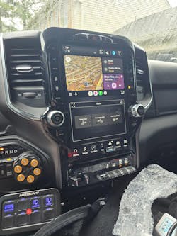 2019-2021 RAM 1500 UBQ Uconnect 5 Upgrade kit with 12-inch Touchscreen including Wireless Apple CarPlay / Android Auto