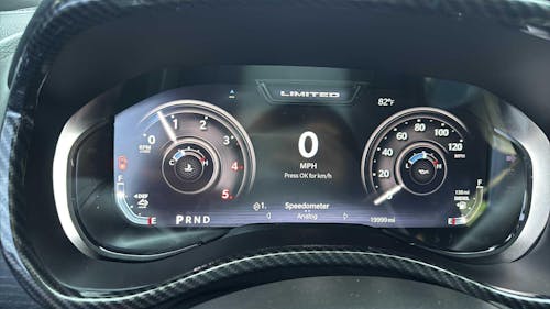 2019-2024 RAM 2500/3500 12" Full Digital Cluster Plug-and-play Upgrade Kit