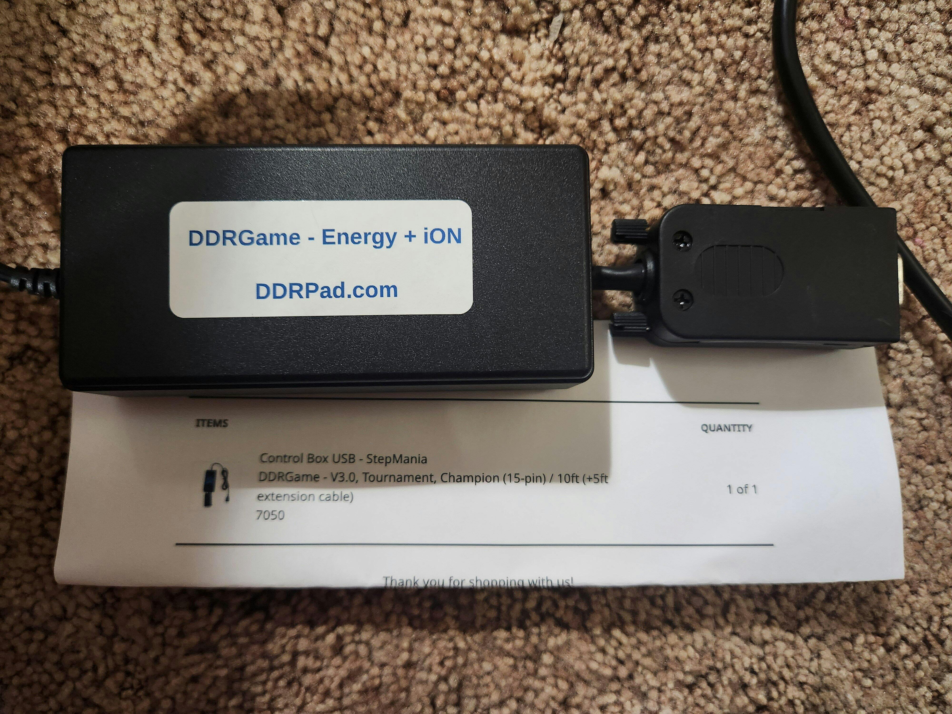 Control Box USB - StepMania – DDRPad.com