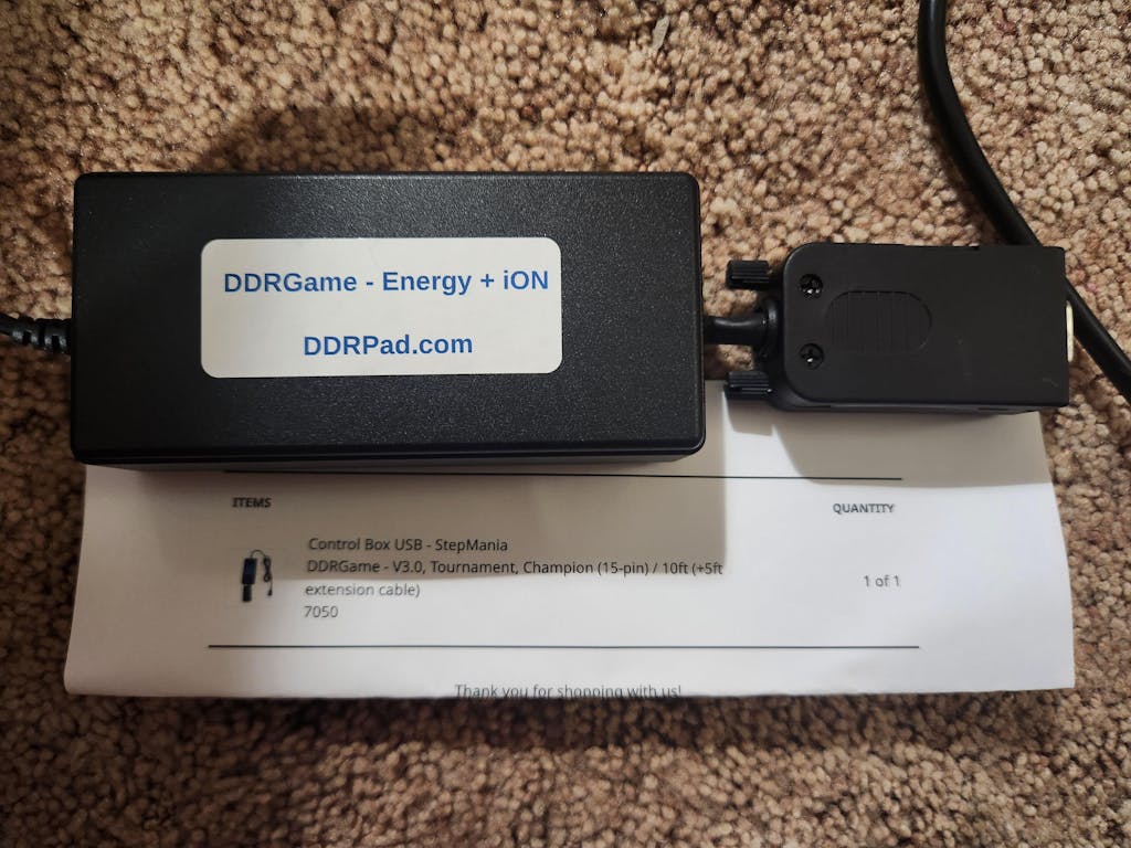 Control Box USB - StepMania