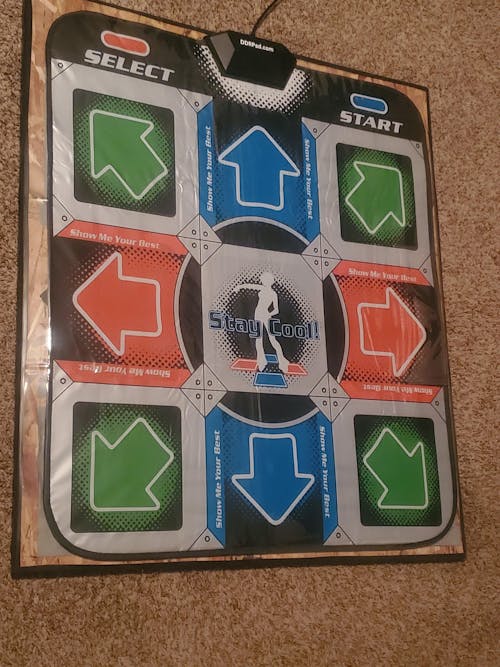 Multisystem Soft Pad for DDR – PlayStation, Xbox, GameCube, USB