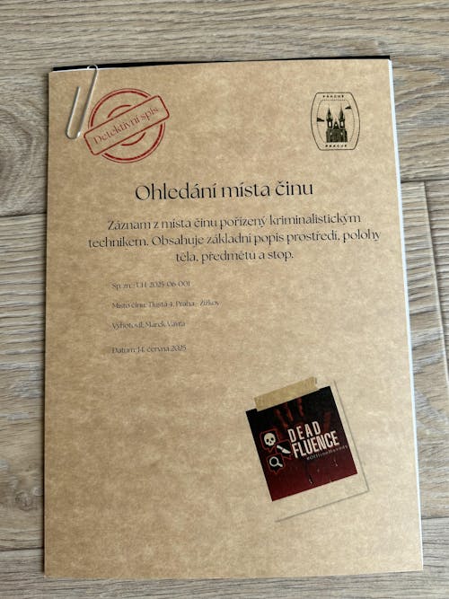Detektivní hra #PosledníStream