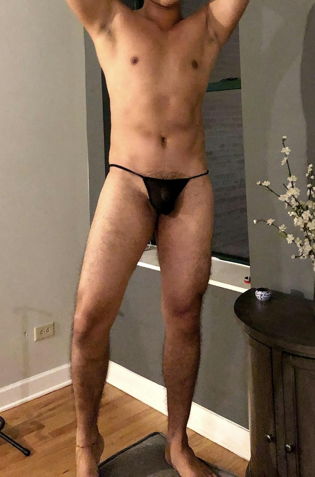 CandyMan 9586 Thong Color Black