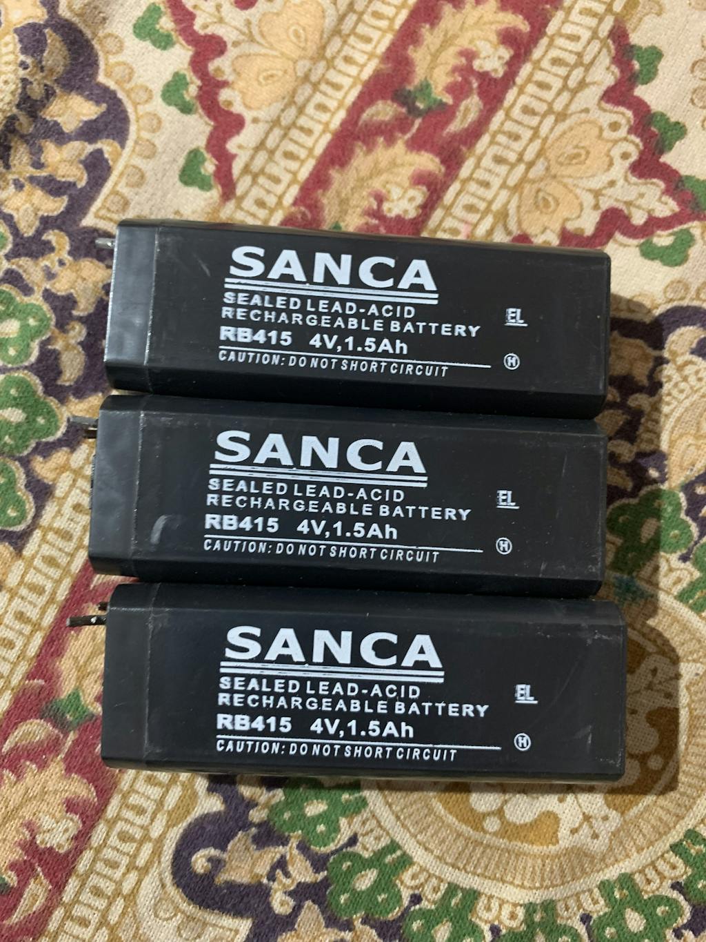 Sanca 4V 1.5Ah Sealed Lead Acid Rechargeable Battery For Mosquito Bat