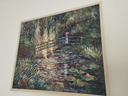 Cuadro Estanque Ninfea Monet 60x50 cm