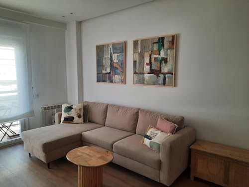 Cuadro Arte Abstracto Filomena 80x80 cm [2 piezas]