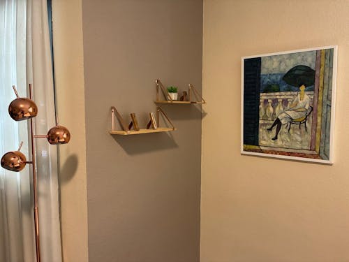 Terraza lloviendo 60x50 cm