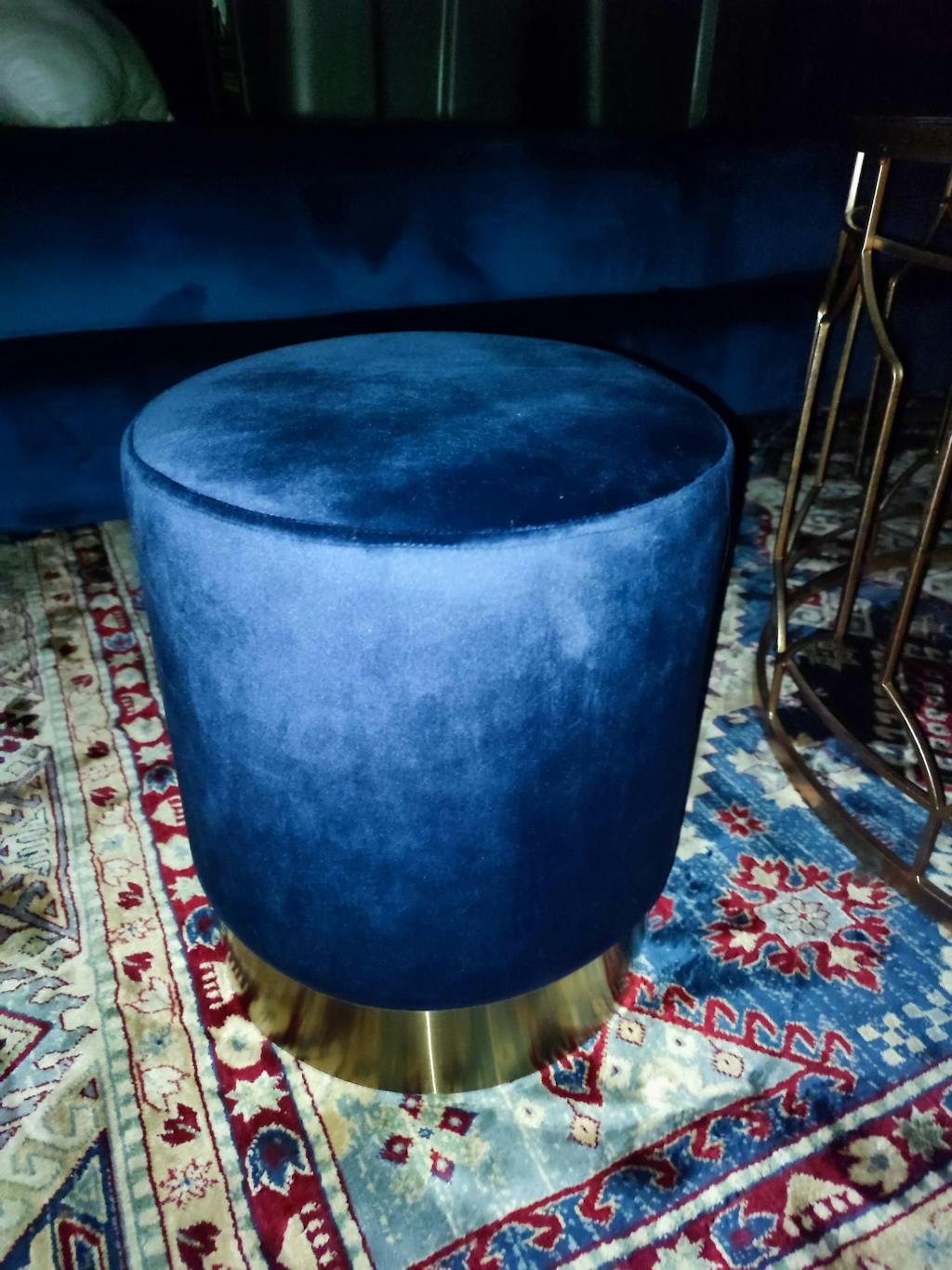 Decofurn NEPTUNE VELVET OTTOMAN Was R 459, Now R 359
