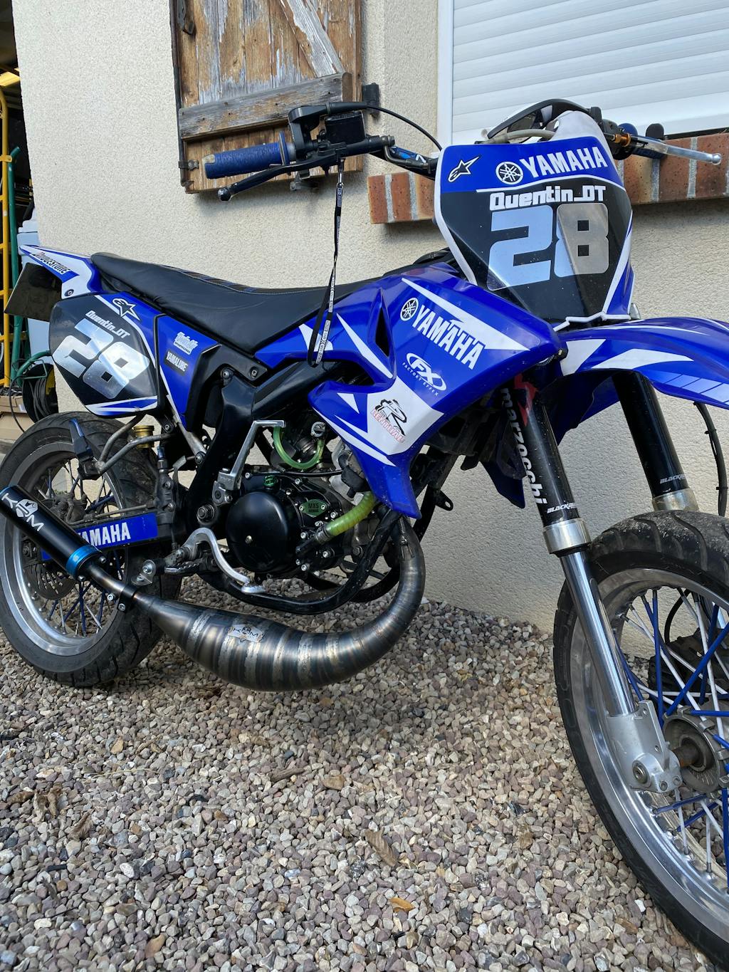 Kit Deco YAMAHA DT 50 DEPUIS 2003 REPLICA YZ Kit Deco YAMAHA DT 50 DEPUIS 2003 REPLICA YZ