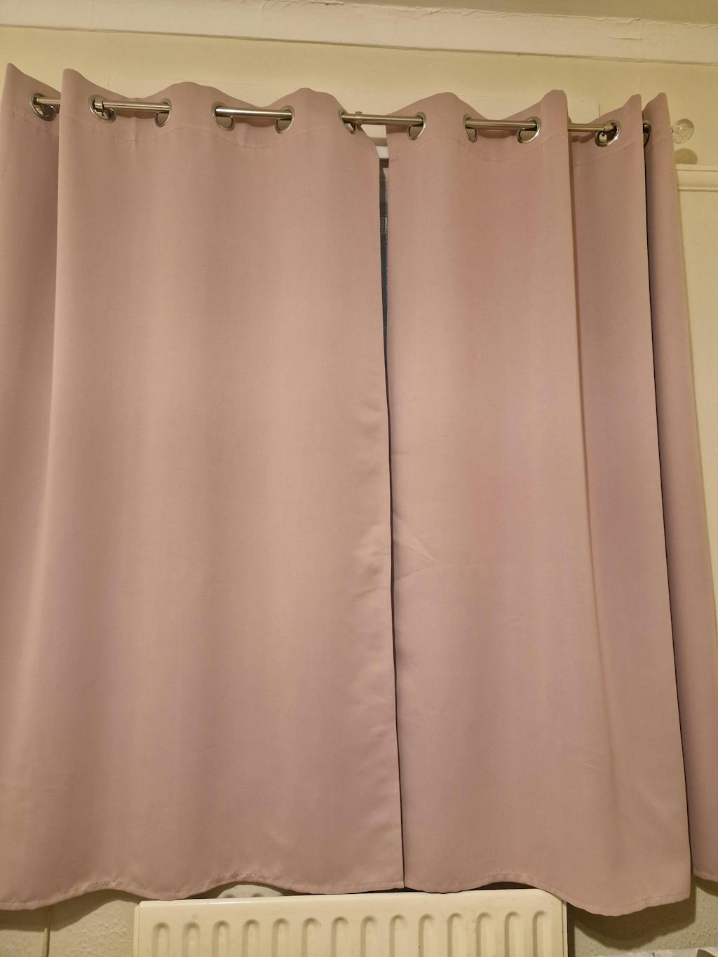 Machine Washable Bedroom Blackout Thermal Curtains 2 Panels Ready