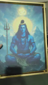 Lord Shiva Premium Canvas Painting