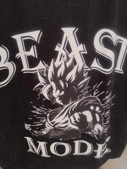 BEAST MODE OVERSIZE SHIRT (BACKPRINT)