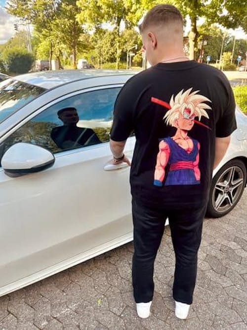 GOHAN OVERSIZE SHIRT (BACKPRINT)