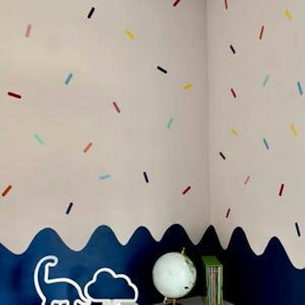 Confetti Wall Stickers 220x Sprinkles  (11 colours/ 20 of each colour)