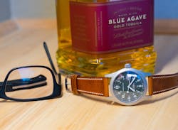 Brown Waxy Slim Strap