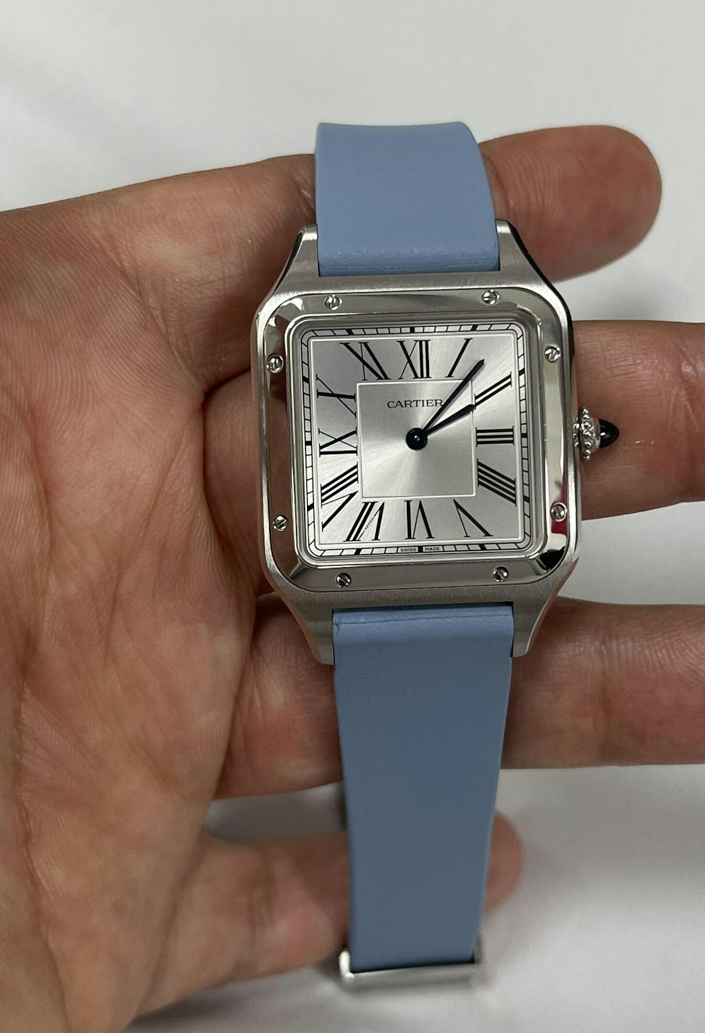 Baby Blue Rubber CTS Strap Delugs