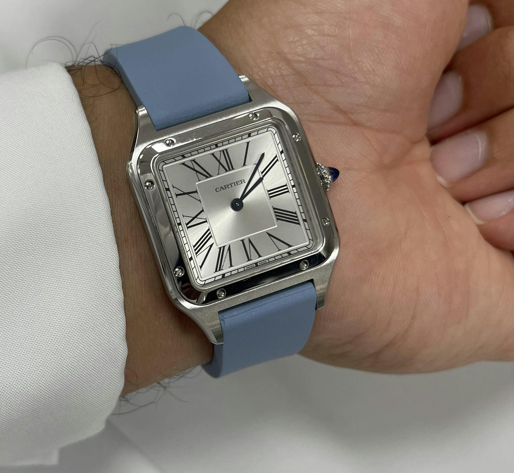 Baby Blue Rubber CTS Strap Delugs