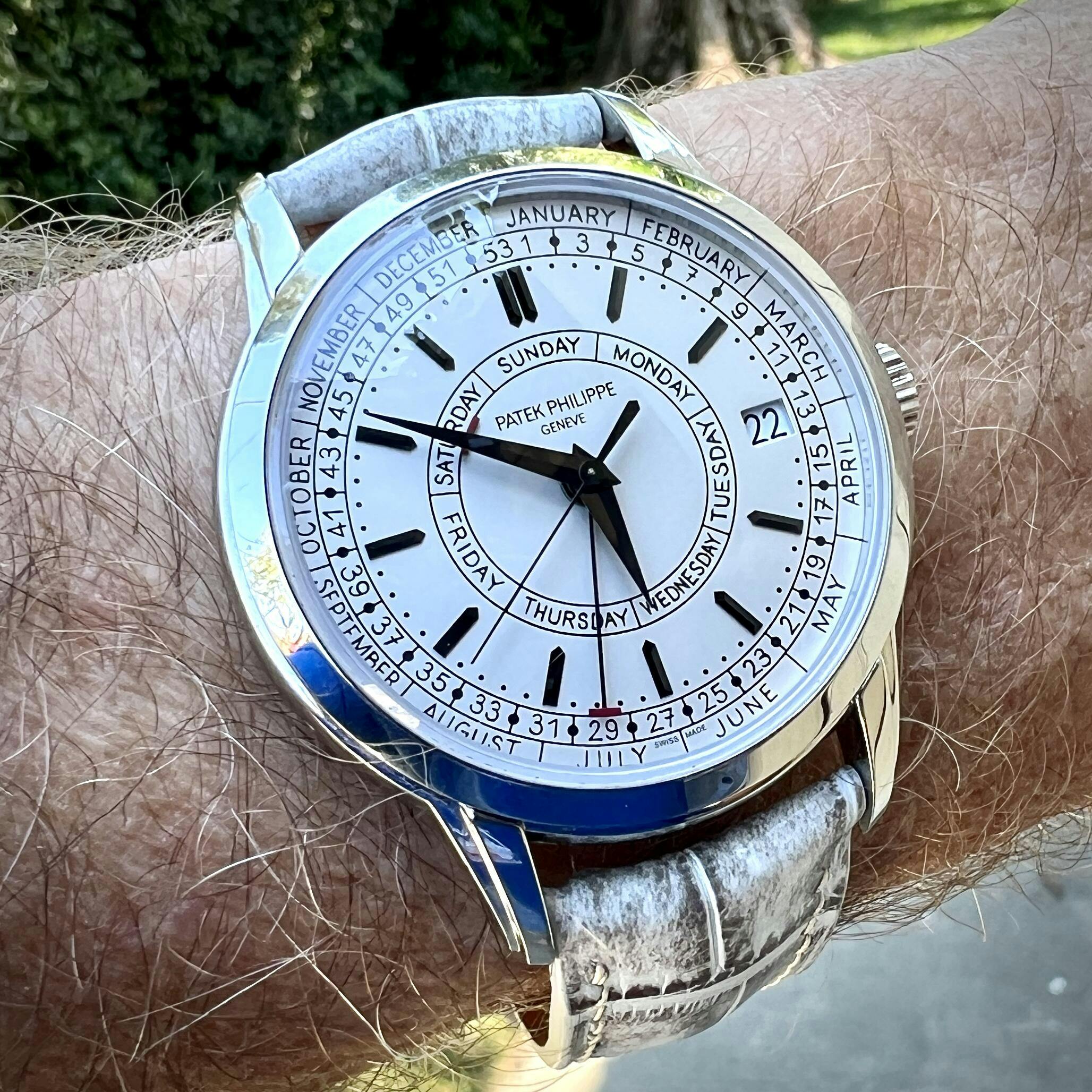 Matte Himalayan Alligator Signature (Curved) Strap - Handcrafted