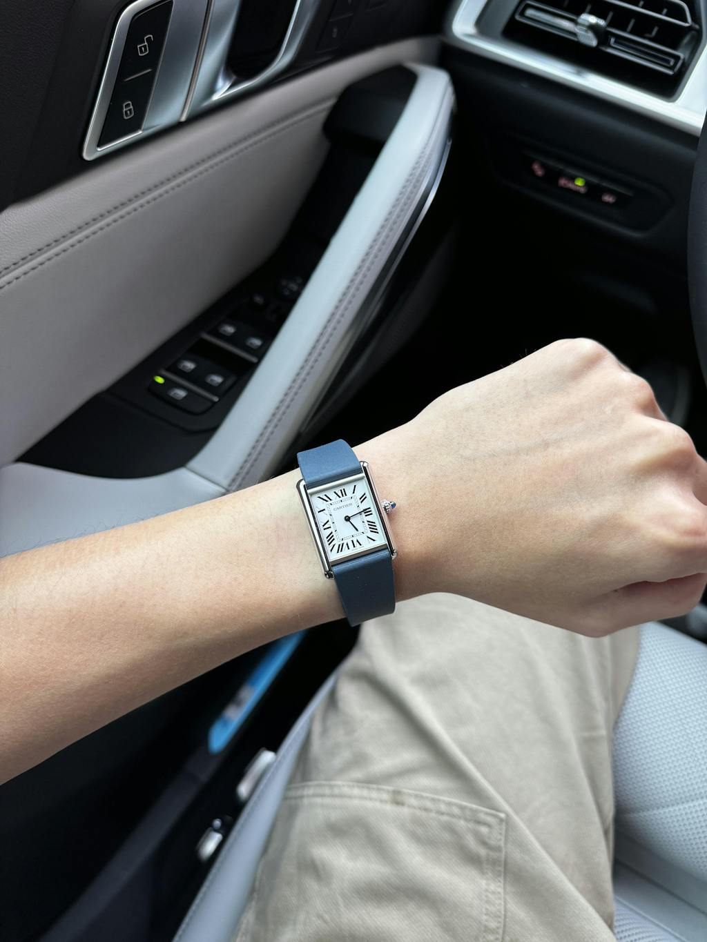 Baby Blue Rubber CTS Strap Delugs