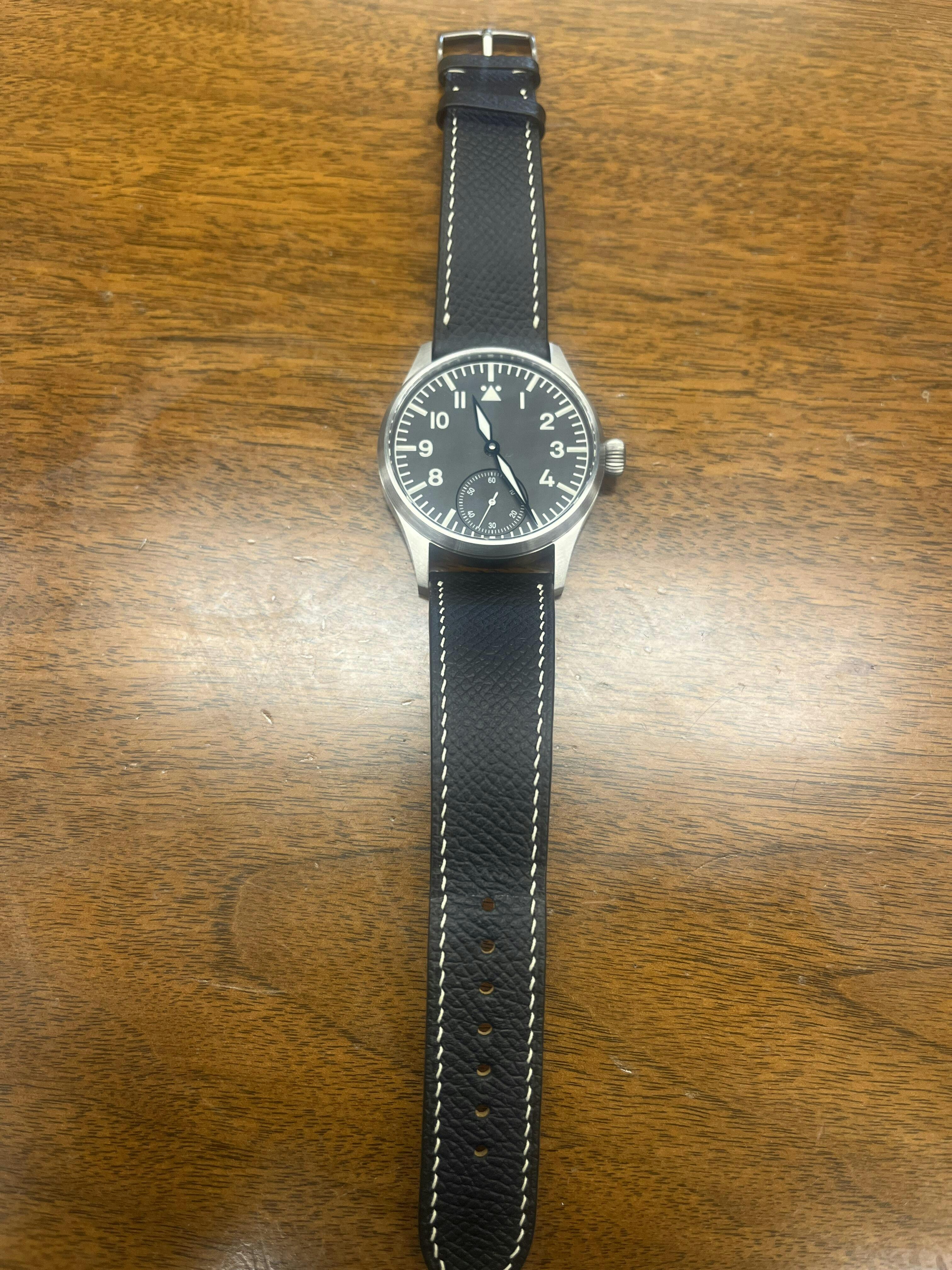 Delugs 19mm レザーベルト Black Epsom Slim Black Epsom Slim Strap – Delugs