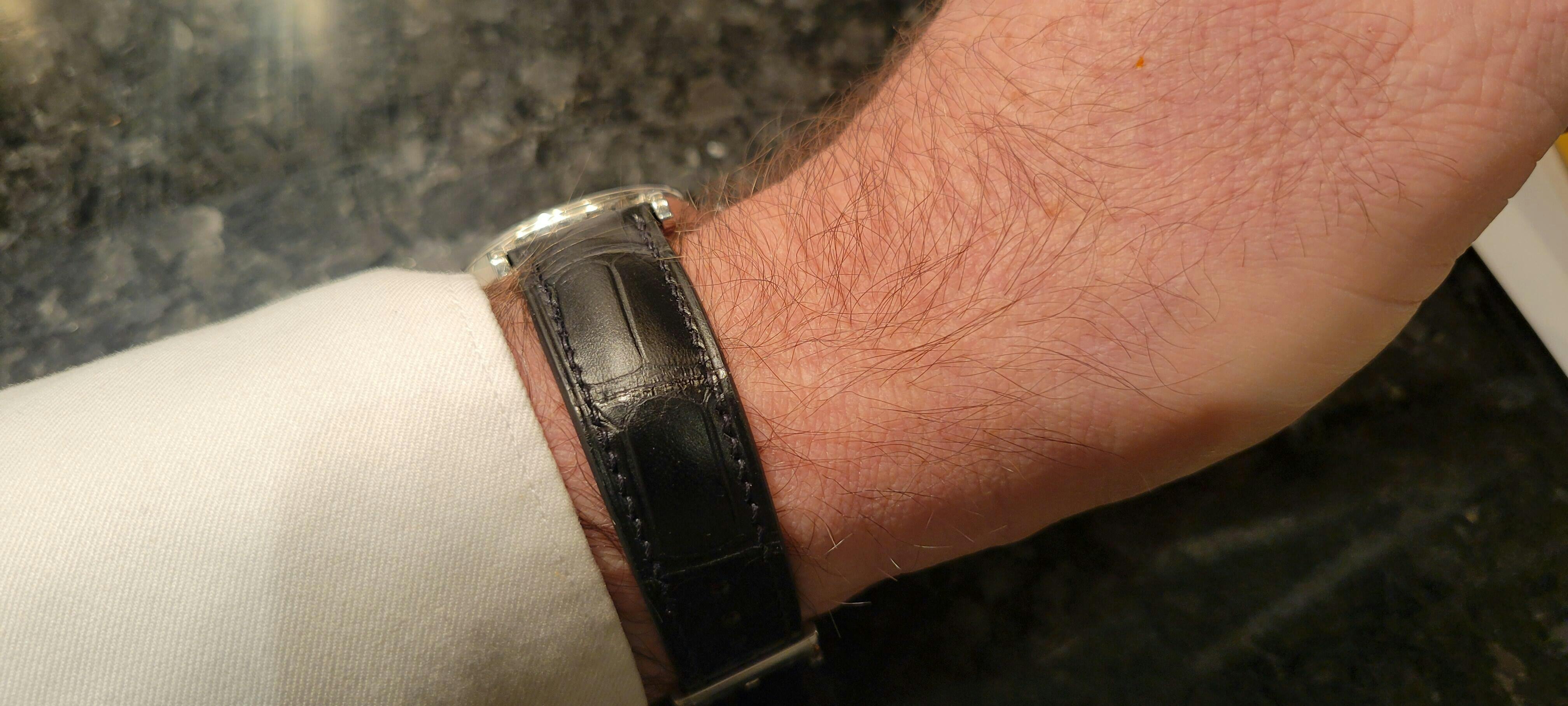 Matte Black Alligator Signature Strap – Delugs