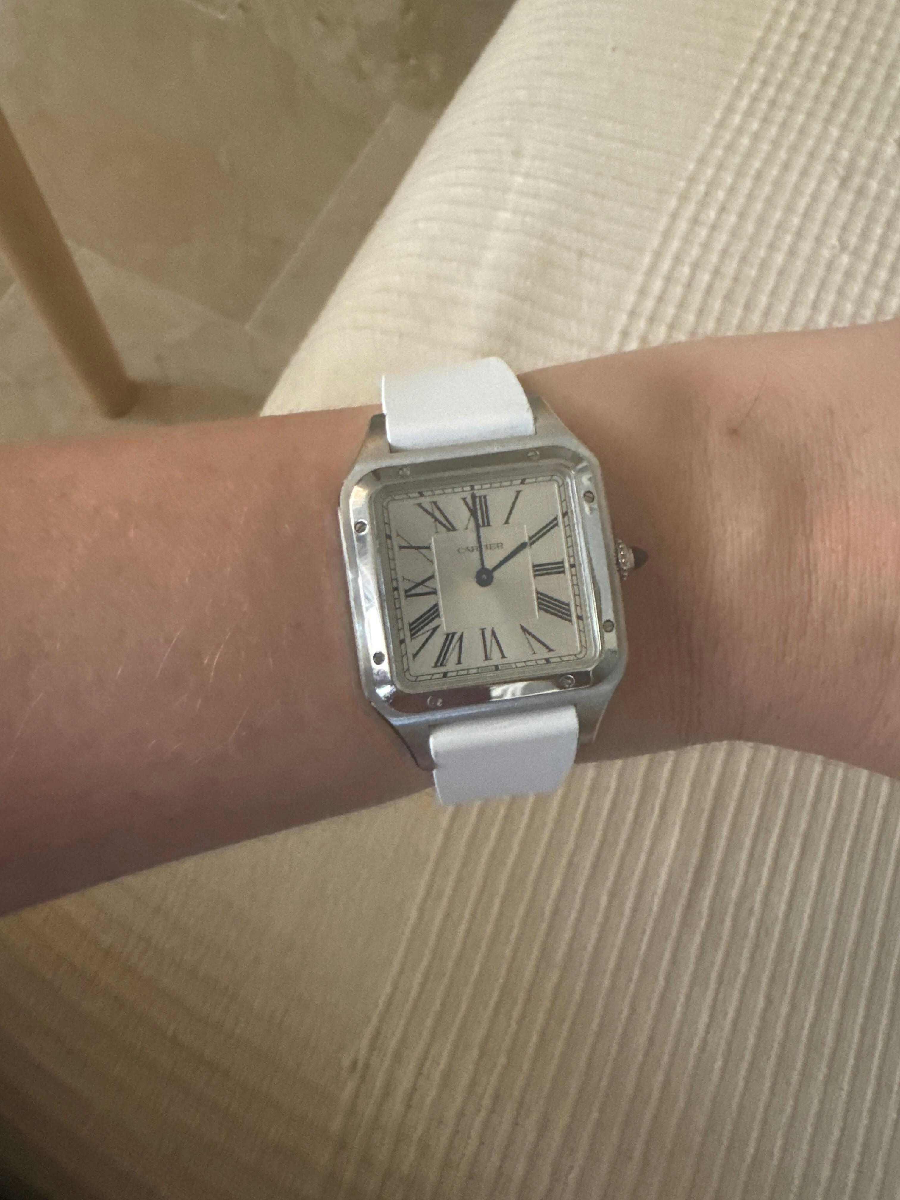 White CTS Rubber Strap – Delugs