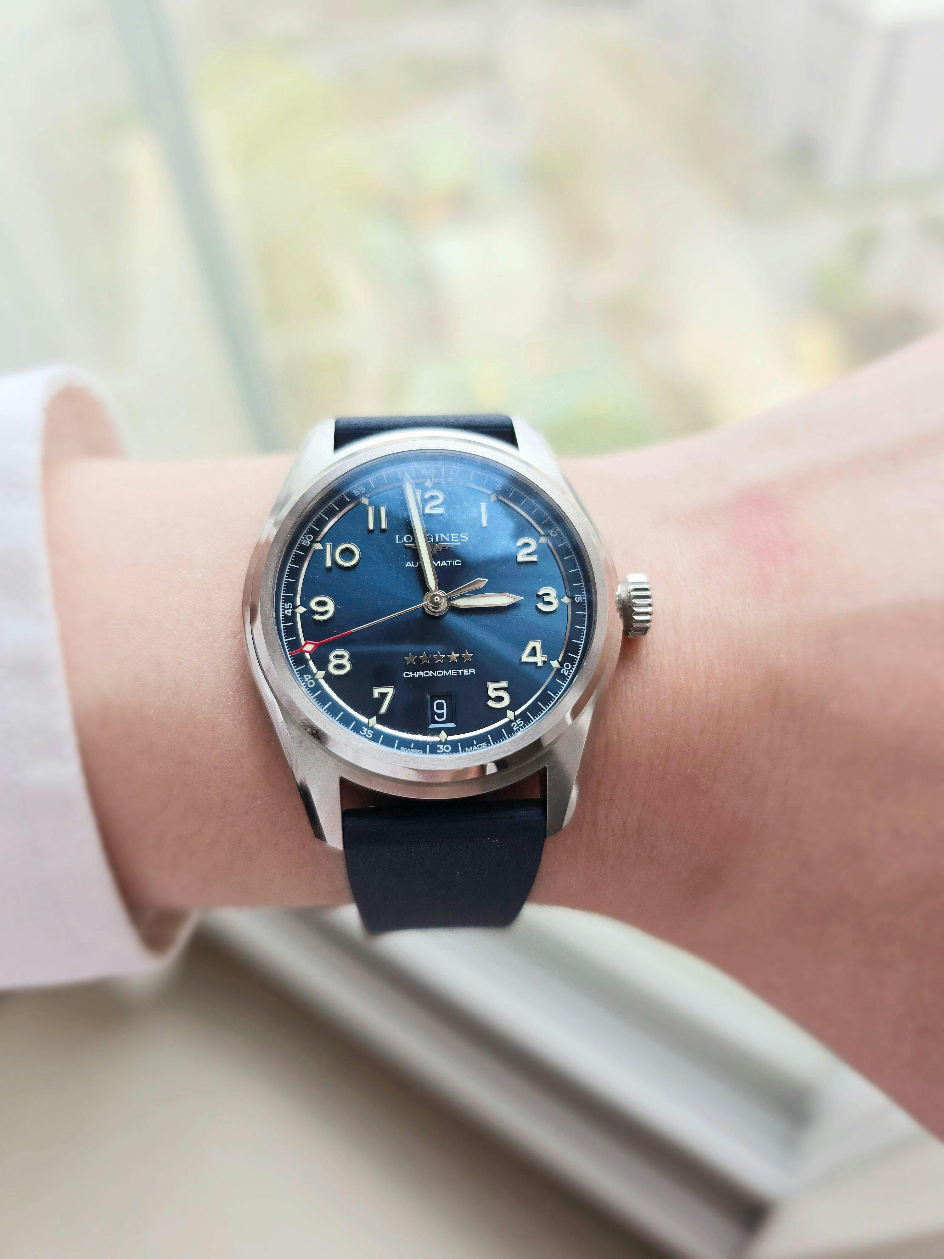 Navy CTS Rubber Strap – Delugs