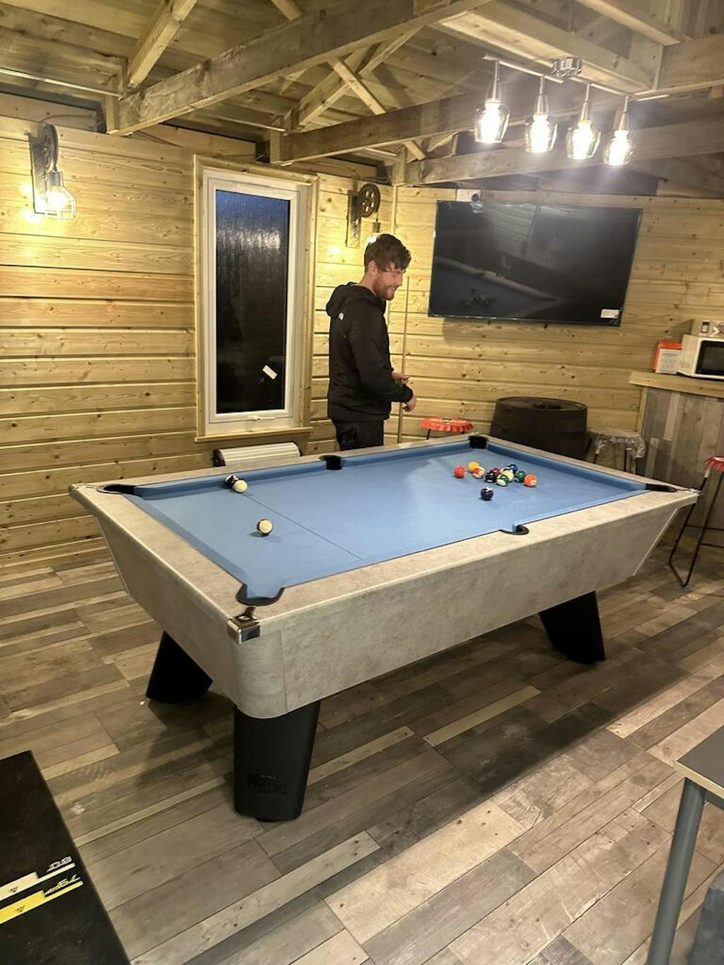 Cry Wolf Slate Pool Table - Urban Grey - 6ft & 7ft