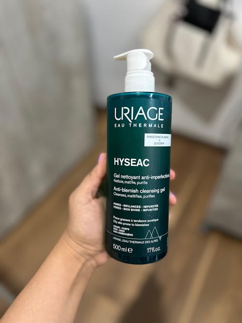 Uriage Hyseac Gel limpiador piel mixta a grasa 500ml.