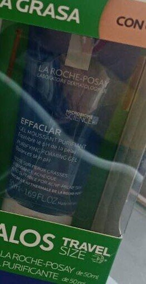 La Roche Posay Effaclar Gel Espumoso Purificante, Limpiador facial para piel grasa y sensible, 200ml