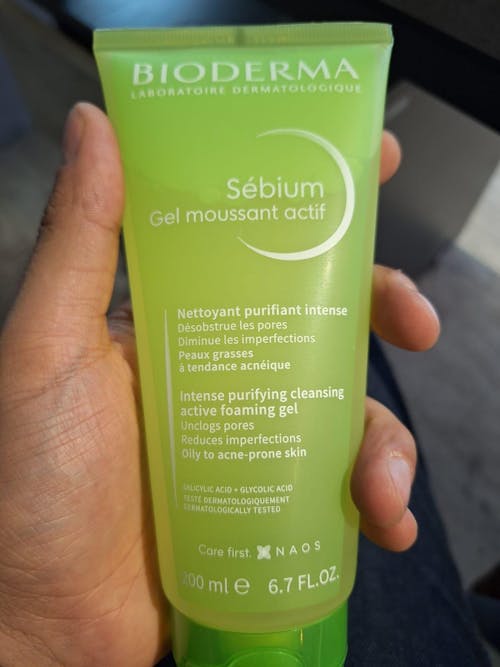 Bioderma Sébium Gel Moussant Actif, Limpiador activo anti-acné 200ml.