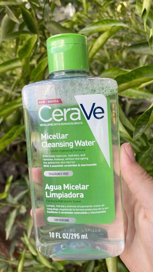 Cerave agua micelar limpiadora facial 295ml.