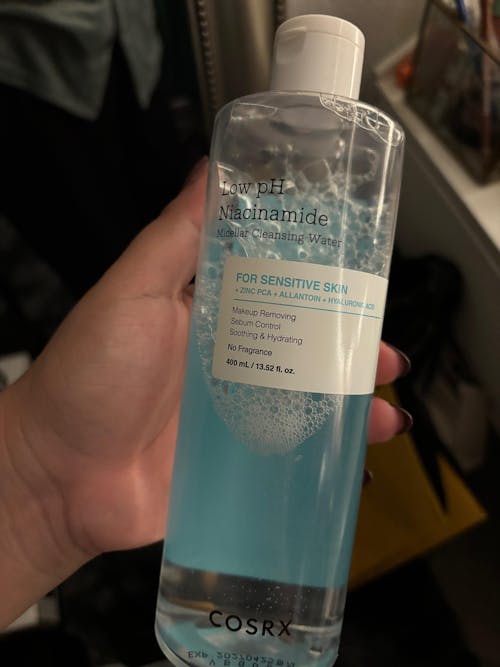 COSRX Low pH Niacinamide Micellar Cleansing Water agua micellar con niacinamida 400ml.