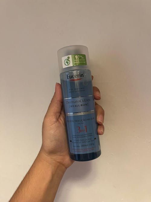 Eucerin dermatoclean loción micelar limpiadora facial 3 en 1 200ml.