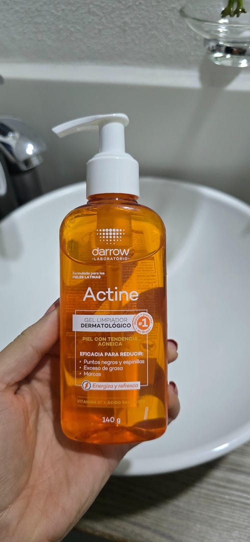 Darrow Actine gel limpiador para piel grasa 400g.