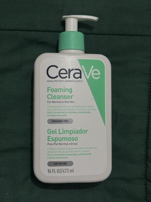 CeraVe Gel limpiador facial espumoso 473 ml
