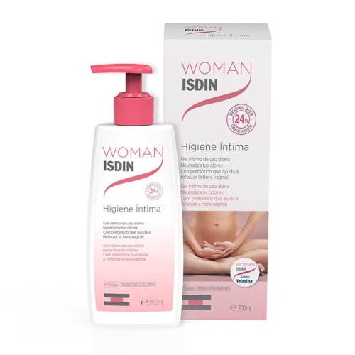 Isdin Woman Gel de limpieza íntima 200 ml