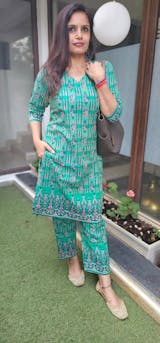 Blush Green Kurta Set