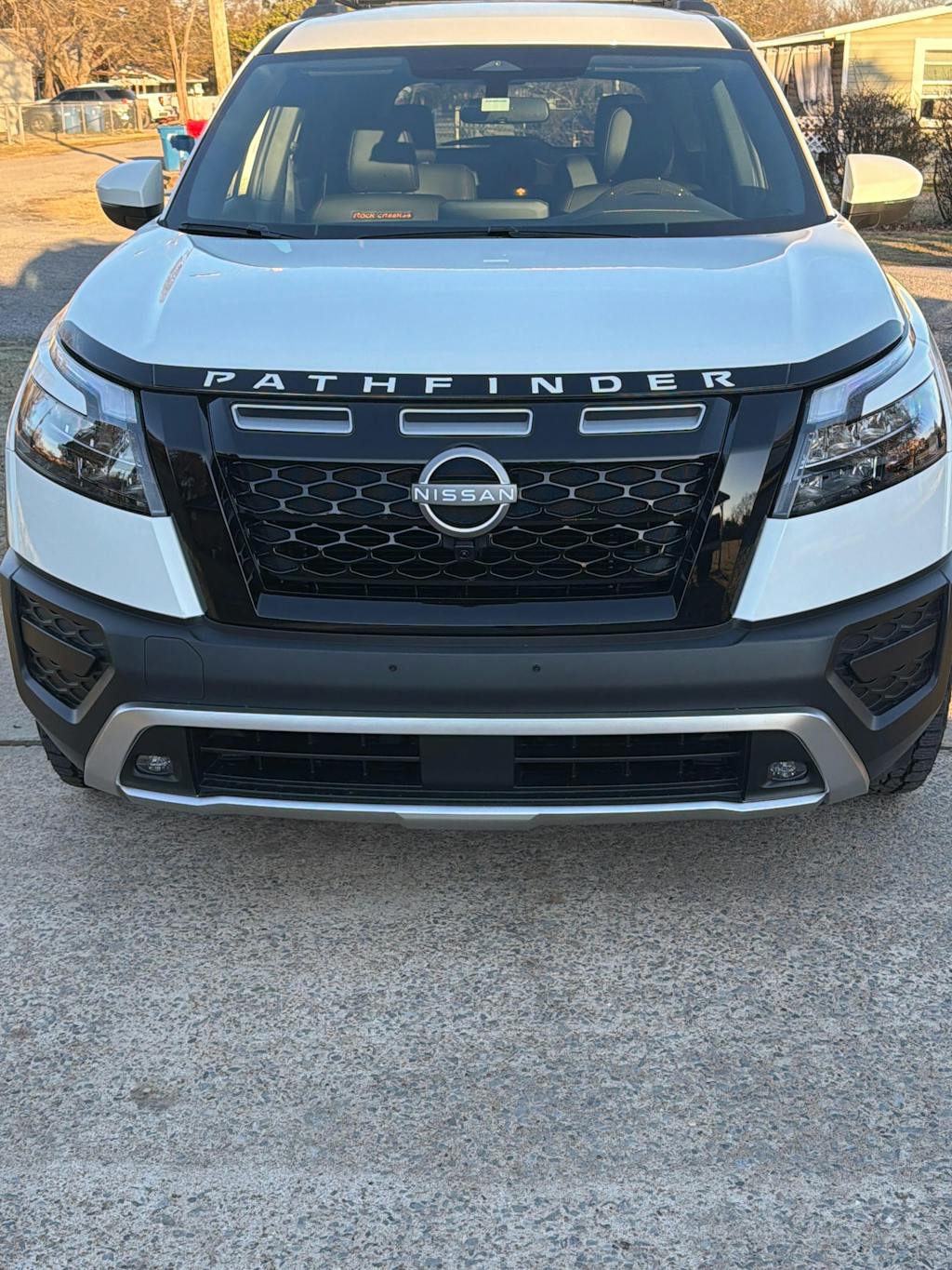 Nissan Pathfinder (SUV) | 2022-2025 | Hood Protector + logo | #NIPA22DEK