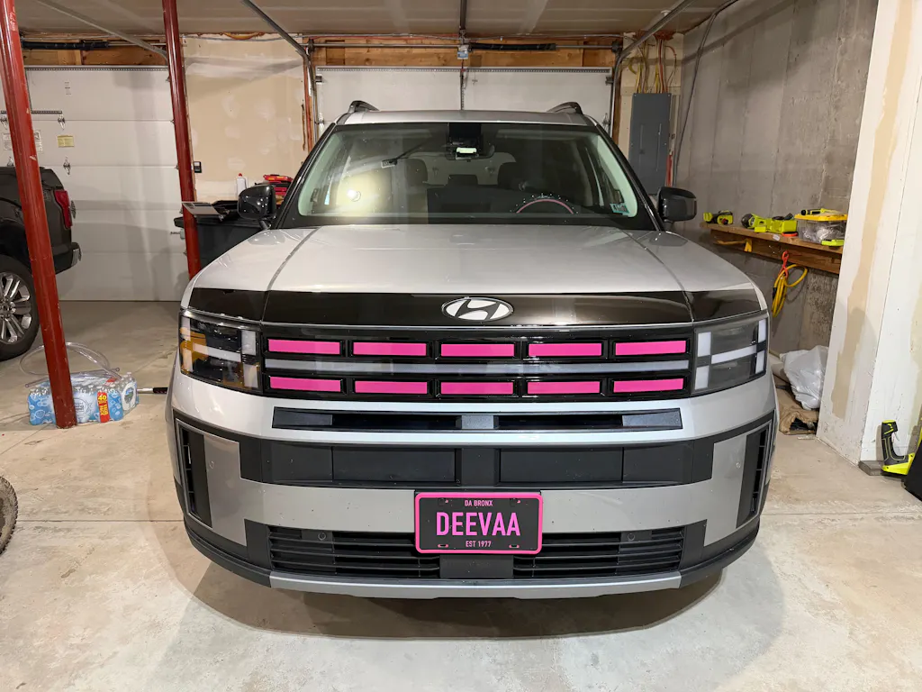 Hyundai Santa Fe (SUV) | 2024-2026 | Hood Deflector | #HYSA24DEF