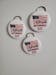 Adorable Deplorable Trump 2020 Magnetic Keychain and bottle opener