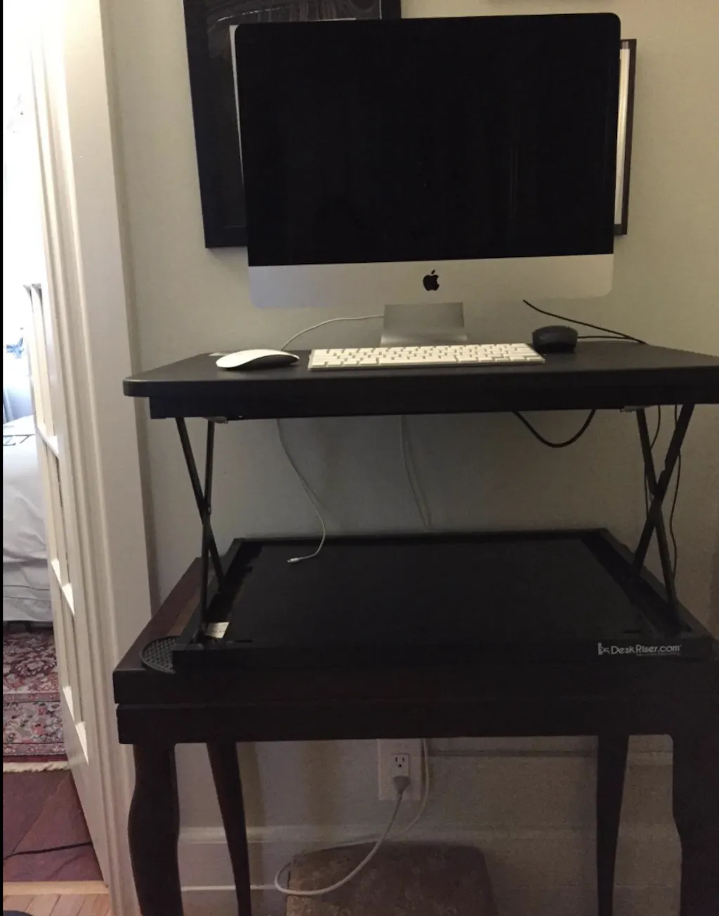 Desk Riser 28X | A Small Standing Desk at DeskRiser.com